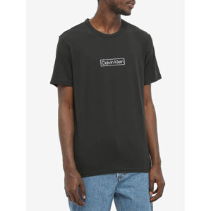 Calvin Klein pánské černé tričko - L (UB1)